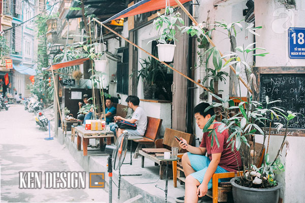 Những quán cafe yên bình ở Hà Nội 